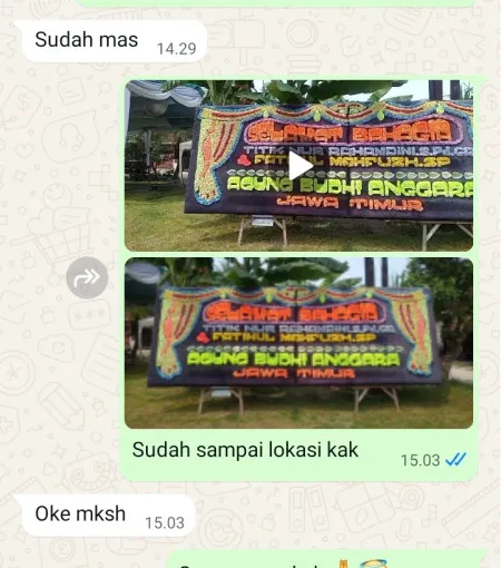 Pengiriman Papan Bunga Fatmawati
