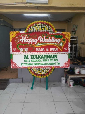 Papan Bunga di Fatmawati