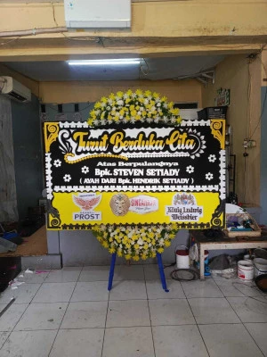 Papan Bunga di Fatmawati