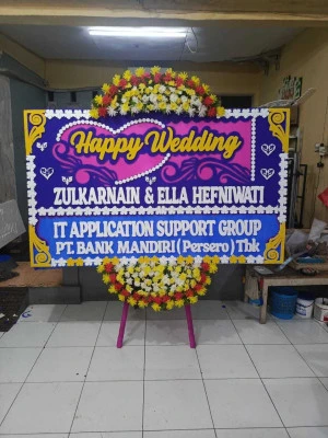 Papan Bunga di Fatmawati